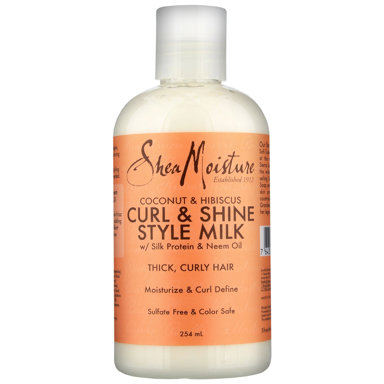 Shea Moisture Coconut and Hibiscus Conditioning Curl Style Milk/8oz