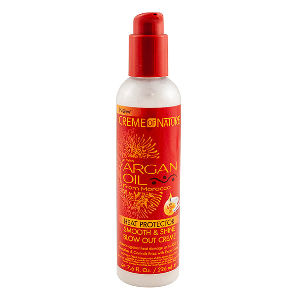 Creme of Nature - Heat Protector Smooth & Shine Blow Out Creme / 8 oz.