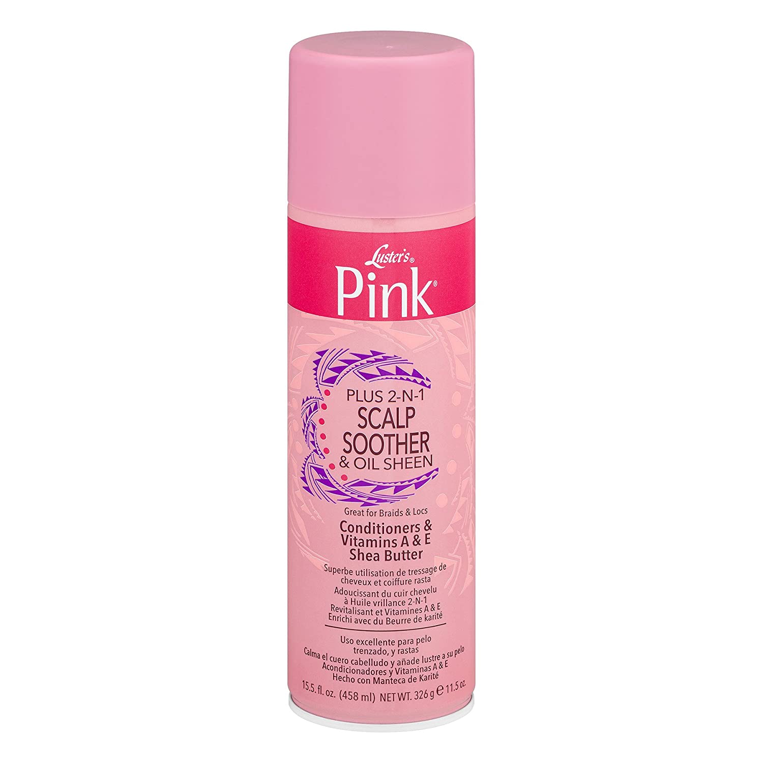 Luster's Pink - Oil Moisturizer Pink + Scalp Soother / 15 oz.