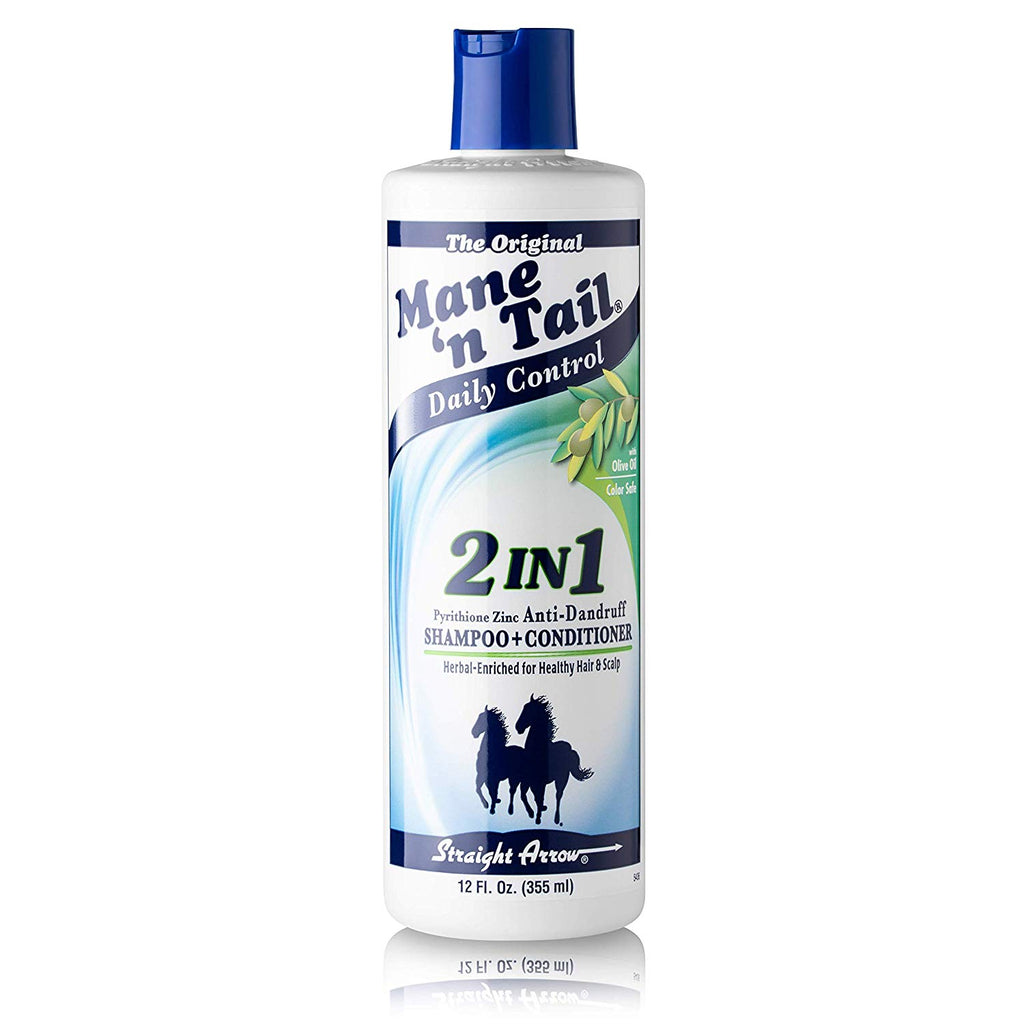 Mane 'N Tail - Daily Control 2 in 1 Anti-Dandruff Shampoo and Conditioner / 12 oz.