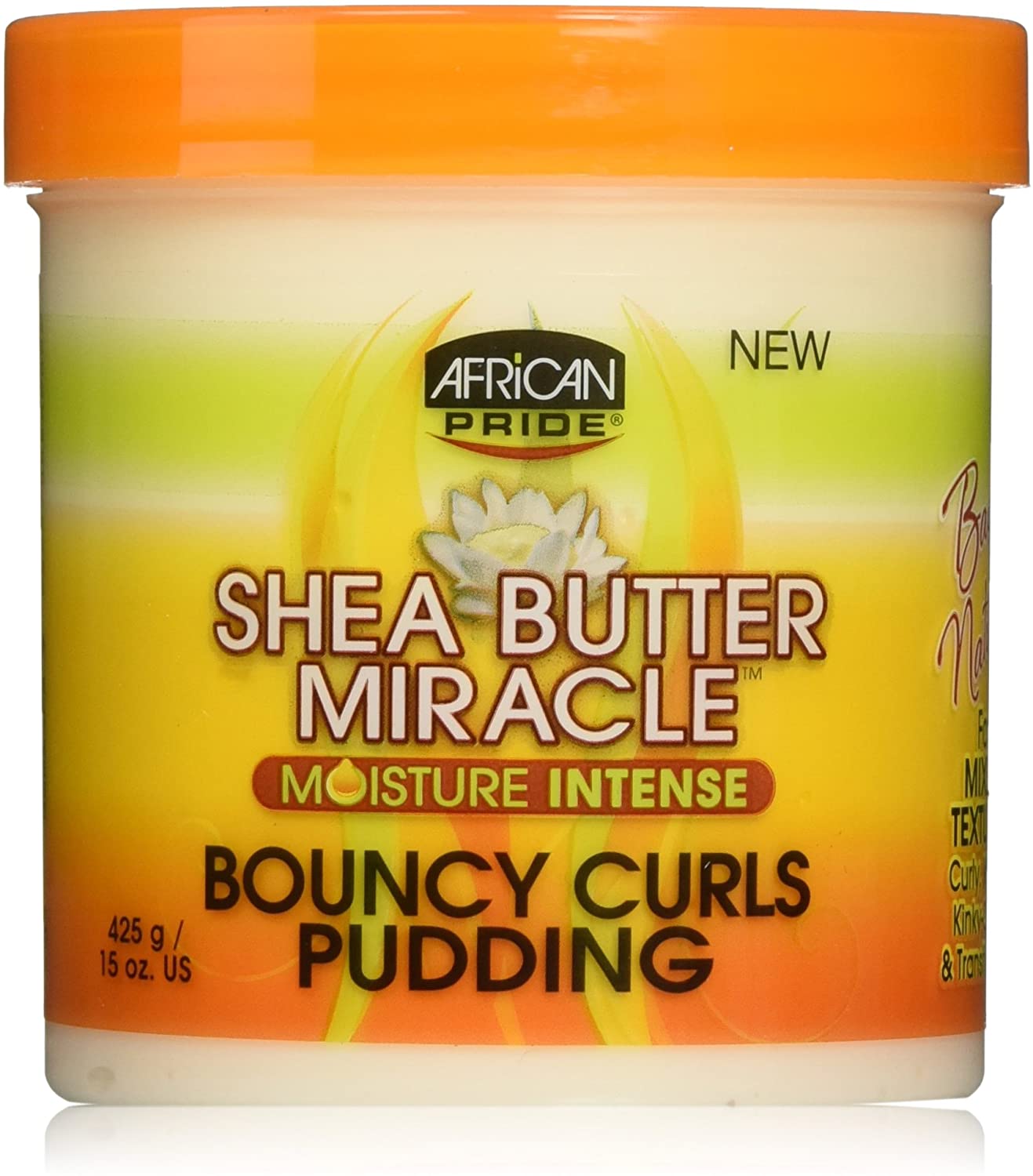 AFRICAN PRIDE SHEA MIRACLE BOUNCY CURLS PUDDING/15OZ