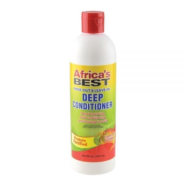 Africa's Best - Rinse-Out & Leave-In Deep Conditioner / 12 oz