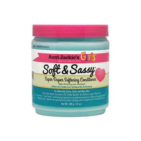 Aunt Jackie's - Girls Soft & Sassy Super Duper Softening Conditioner /15 oz