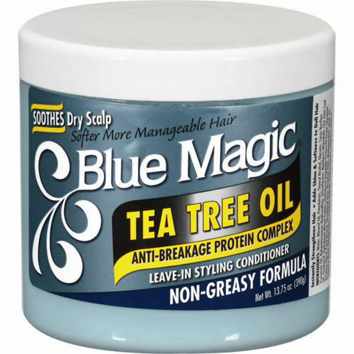 Blue Magic Tea Tree Leave-In Hair Styling Conditioner/13.75 oz