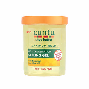 Cantu Shea Butter - Moisture Retention Styling Gel Flaxseed and Olive Oil / 18. oz
