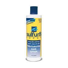 Sulfur8 - Medicated Anti Dandruff Oil Sheen Moisturizing Hair Lotion /12oz