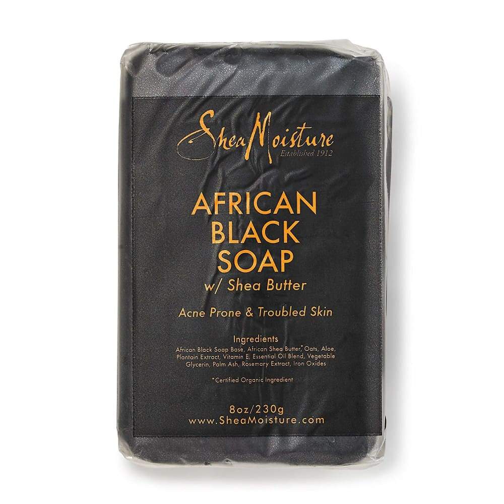 Shea Moisture African Black Soap with Shea Butter/8oz
