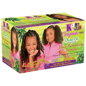 Africa's Best Kids Organics - Olive Oil Ultra Gentle Hair Softening System Kit