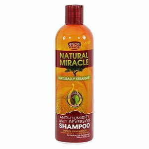 African Pride - Natural Miracle Naturally Straight Anti-Reversion Shampoo / 12 oz